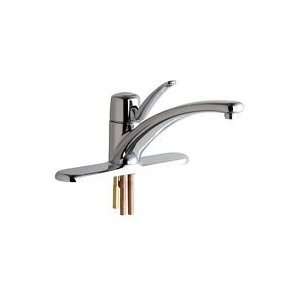  Chicago Faucets 2300 8E34VPCP Sngl Lever Kitchen Fitting,8 
