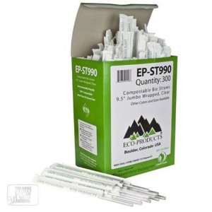  Eco Products EP ST990 9 ½ Wrapped Jumbo Polylactide 