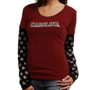 South Carolina Gamecocks Ladies Cool Down Double Layer 