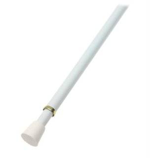   A7004213315 7/16 Inch Diameter 28 to 48 Inch Width Tension Rod, White