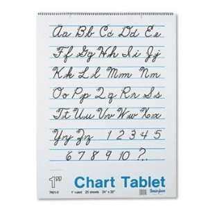  Pacon® Chart Tablets PAD,CHART24X32,1RUL,25SH (Pack of15 