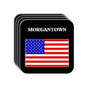  US Flag   Morgantown, West Virginia (WV) Set of 4 Mini 