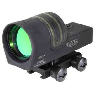 Trijicon 42mm Reflex Amber 4.5 MOA Dot Reticle Sight, Black w/ TA51 