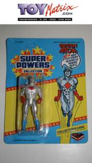 CAPTAIN ATOM Super Powers  RARE MOSC ITW  superpowers  