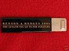 Marlboro Company Benson​&Hedges Box cutter. MINT