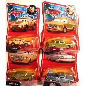 Mattel Disney Pixar Cars 155 Rare Final Lap Bundle Old & Rusted CARS 