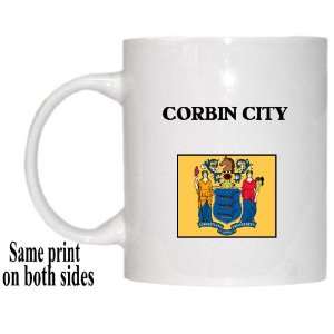  US State Flag   CORBIN CITY, New Jersey (NJ) Mug 