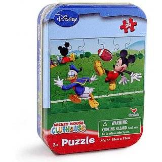 Disney Mickey Mouse Club House 24 Piece Jigsaw Puzzle In Collectible 