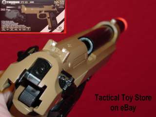 co2 TAURUS PT92 FULL METAL BlowBack TAN Beretta M9 m9a1  
