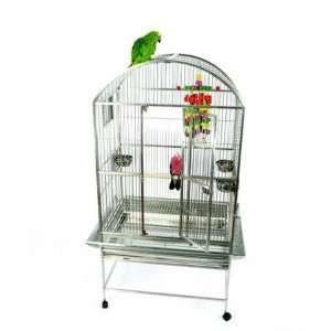    Koloa Kavern Dometop Stainless Steel Bird Cage