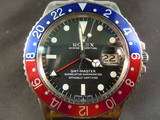   GMT Master Oyster Perpetual Pepsi 1675 Plastic Crystal Watch  
