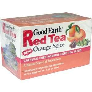 Red Tea   Orange Spice, 6 Units / 18 bag Grocery & Gourmet Food