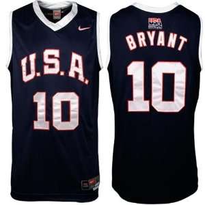   Kobe Bryant Navy Blue Tackle Twill Basketball Jersey Sports