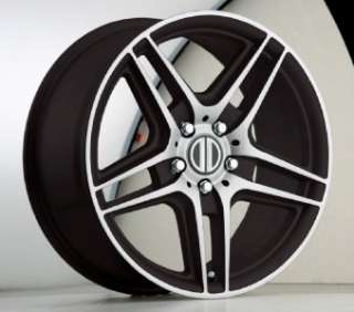 17 inch Mercedes OE Replica black wheels rims 5x112 +50  
