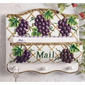  Grapes Key Hook & Mail Holder 