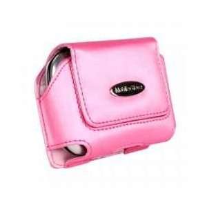  Mobile Glove Luxus Pink leather horizontal pouch for 