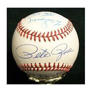 Rookie of the Year Award Winners Autographed Baseball (9 Signatures 
