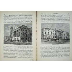   1882 Town Hall John Church Exchange Buildings