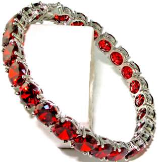 Latest collection Exclusive style Garnet.925 SILVER Bangle  