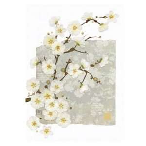  Blank Card White Blossom Arts, Crafts & Sewing