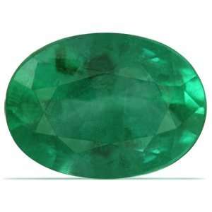  1.11 Carat Loose Emerald Oval Cut Jewelry