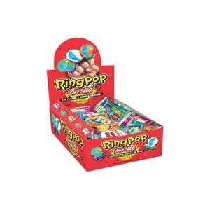  Topps ring pop twisted fruit pop candy   24 pieces/pack 