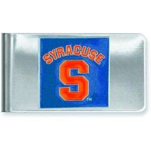  Stainless Steel Collegiate Syracuse Money Clip Jewelry