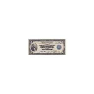  1918 $1 Federal Reserve Star Note, Atlanta, VF Toys 