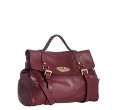 mulberry horse chestnut red buffalo leather alexa oversized satchel