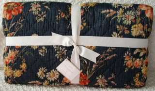 French Floral Daisy & Roses Lara Reversible Quilt NEW Pottery Barn 