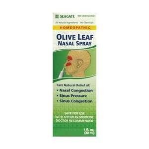 Olive Leaf NasalSpray Homeopathic by Seagate