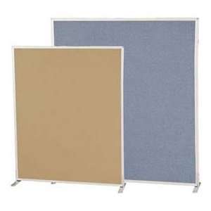   Modular Office Partition Panel 6H X 5W Blue Fabric