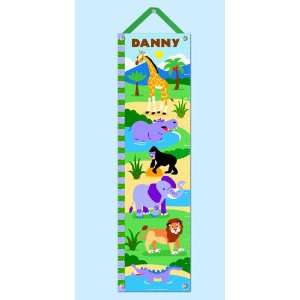   Quality Wild Animals/Pers. Growth Chart By Olive Kids