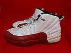 Vtg OG 2009 Nike Air Jordan XII 12 s sz 3 y III Varsity Red Retro