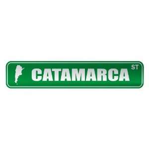     CATAMARCA ST  STREET SIGN CITY ARGENTINA