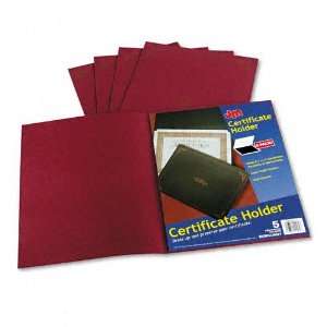  Oxford® Certificate Holder, 80lb Linen Stock, 12 1/2 x 9 