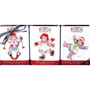 Raggedy Ann Cocoa Tin Collection (Set of 3)**Tins being discontinued 