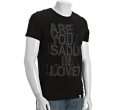 lindeberg black sadly in love crewneck t shirt