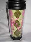 Personalized Monogrammed Travel Coffee Mug Teacher Gift