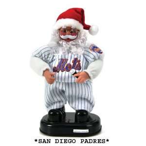   Diego Padres Animated Rock & Roll Santa Claus Figure