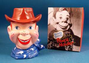 HOWDY DOODY Large Size COWBOY PENCIL HOLDER  