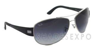 NEW Ray Ban Sunglasses RB 3467 BLACK 003/8G 63MM RB3467 AUTH  