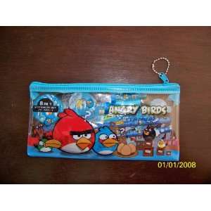 Angry Birds 8 Piece Stationary Set Blue