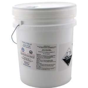 Gallon Pail of Food Grade 99.85+% Glacial Acetic Acid in Bucket with 