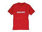 Ducati Ducatiana T Shirt Red with White Lettering
