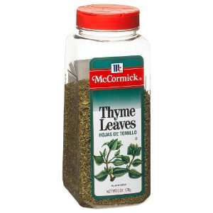  Thyme Leaves, 6 Ounce Units  Grocery & Gourmet Food
