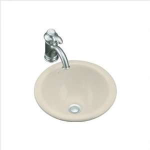   Rimming or Undermount Bathroom Sink Finish Biscuit