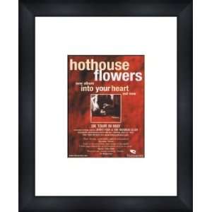  HOTHOUSE FLOWERS Into Your Heart   Custom Framed Original 