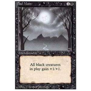    Magic the Gathering   Bad Moon   Revised Edition Toys & Games