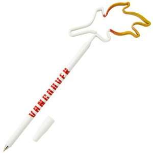    2010 Winter Olympics Torch Silhouette Bended Pen